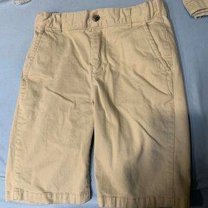Childrens place Youth boys tan shorts